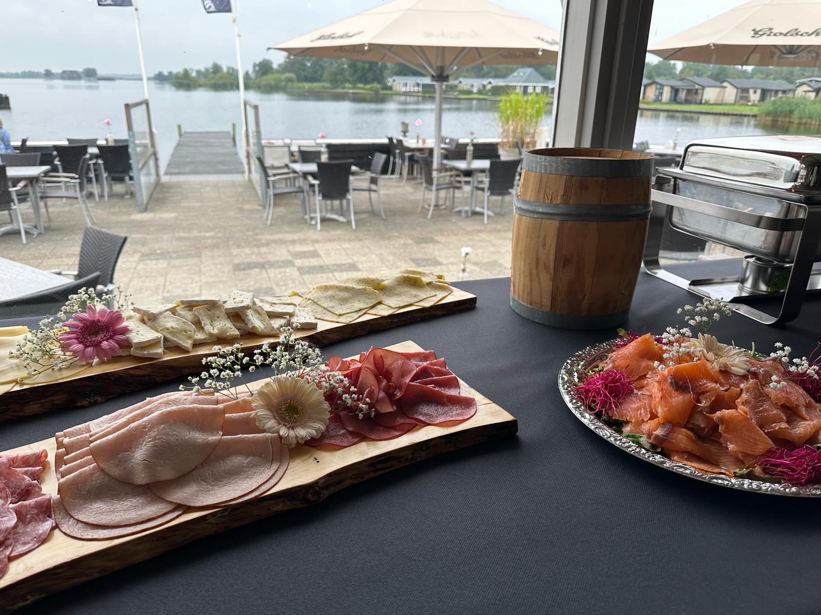 Boterham met ham en kaas