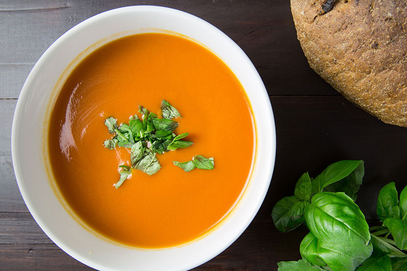 Tomatensoep met balletjes