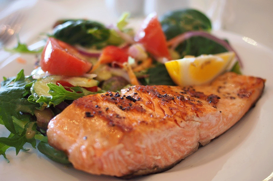Gerecht met Zalm en citroen