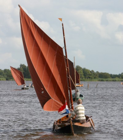 met de punter in giethoorn